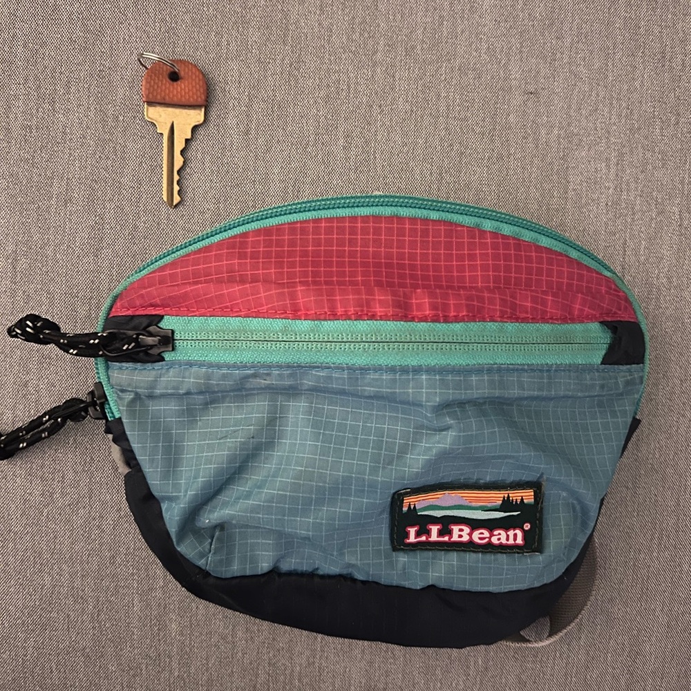 L.L. Bean Multi Color Belt Bag